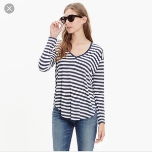 Madewell striped top!